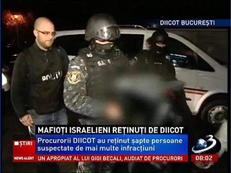 Procurorii DIICOT au reţinut şapte persoane suspectate de diverse infracţiuni