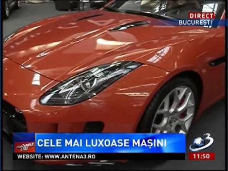 Cele mai luxoase maşini, la Salonul Auto Bucureşti