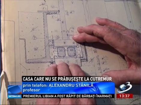 Profesorul Alexandru Stănilă, despre invenţia sa, casa anti-cutremur