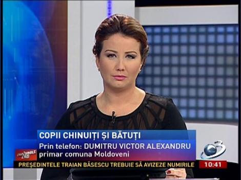 Primarul din Moldoveni, despre cazul copiilor chinuiţi: Nu este adevărat că au fost legaţi