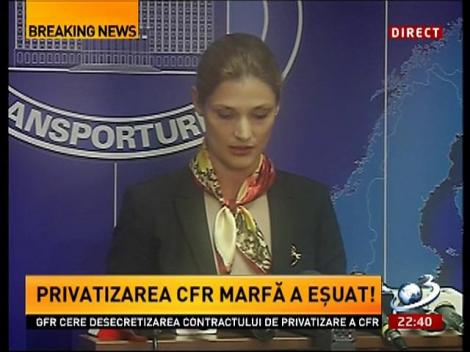 Ministrul Ramona Mănescu: Cumpărătorul ar fi putut plăti astăzi!