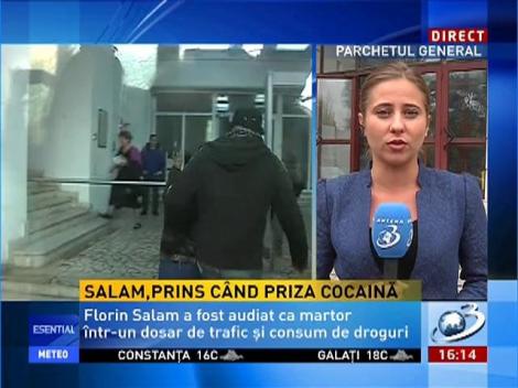 Florin Salam, prins când priza cocaină