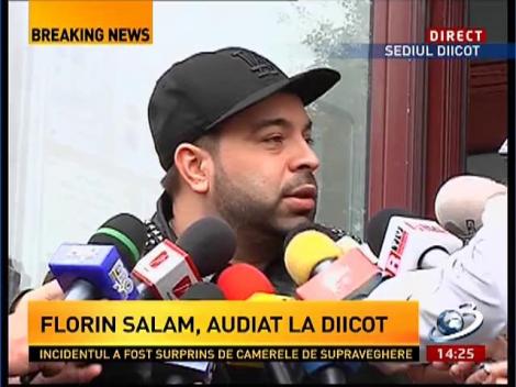 Florin Salam: Am fost în calitate de martor