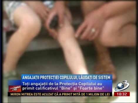 Angajaţii Protecţiei Copilului, lăudaţi de sistem