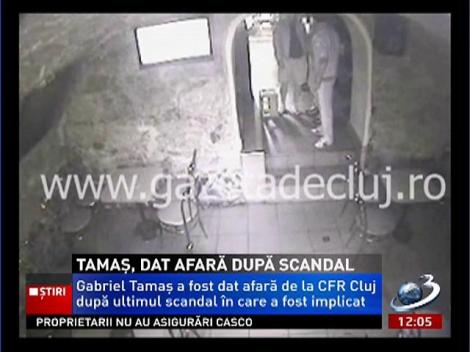 Tamaş, dat afară după scandal