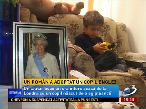 Impresionant! Un lăutar din Buzău a adoptat un copil englez