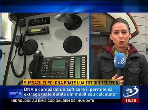 Sursazilei.ro: DNA poate lua tot din telefon