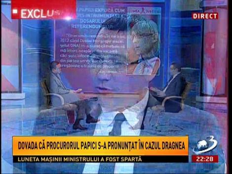 Ponta: Papici a fost paraşutat de la Timişoara ca să execute lucruri