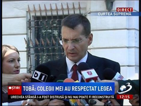 Șeful Poliției, Petre Tobă, citat în cazul Năstase: Colegii mei și-au făcut datoria