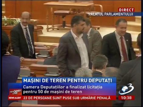 Deputaţii vor avea maşini de teren