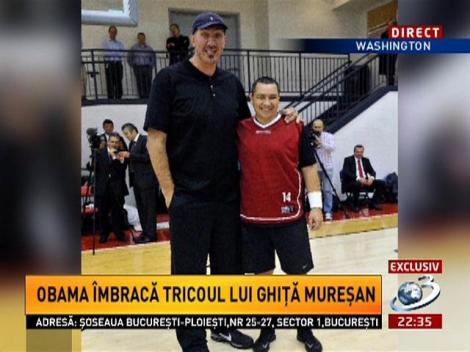 Ghiţă Mureşan, despre tricoul care a ajuns la Victor Ponta