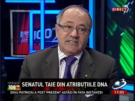 Sorin Roşca Stănescu, despre tăierile din atribuţiile DNA de către Senat
