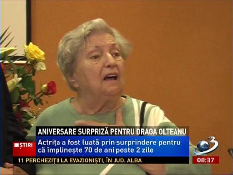 Aniversare surpriză pentru Draga Olteanu! Actriţa a împinit 70 de ani