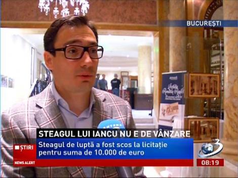 Steagul de luptă al lui Avram Iancu, retras de la licitaţie