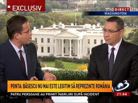Victor Ponta: De Traian Băsescu nu mă mai întreabă nimeni