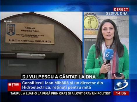 DJ Vulpescu a cântat la DNA