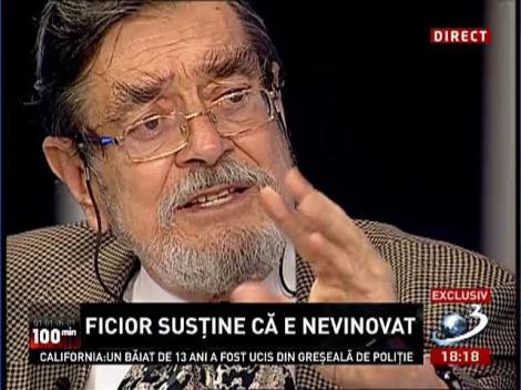 Emanoil Mihăilescu, fost deţinut politic la Periprava, despre declaraţiile torţionarului Ficior