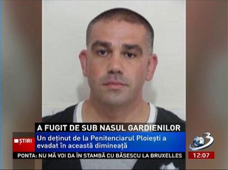 Un deţinut de la Penitenciarul Ploieşti a evadat de sun nasul poliţiştilor