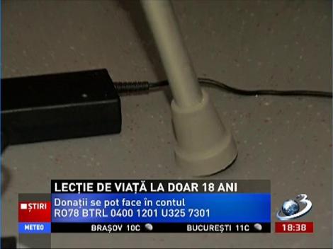 Lecţie de viaţă la doar 18 ani