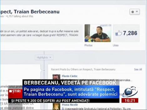 Polemici pe pagina de Facebook a poliţistului Berbeceanu
