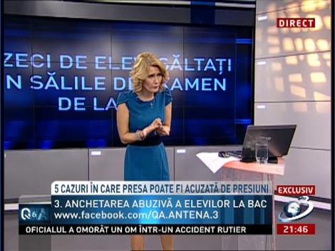 Q&A: Anchetarea abuzivă a elevilor la BAC