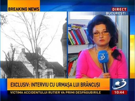 Exclusiv! Interviu cu strănepoata lui Constantin Brâncuşi
