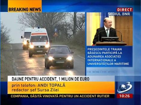 CNADNR, obligată să plătească daune de 1 MILION DE EURO daune pentru un accident rutier