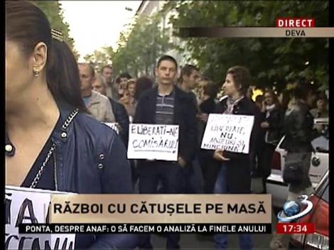 Mesaje de susţinere la Deva pentru Traian Berbeceanu