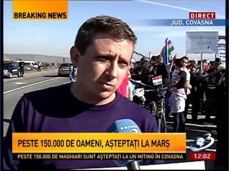 Marşul Secuilor a început cu scandal