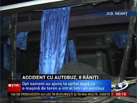 Accident grav în judeţul Neamţ cu opt răniţi