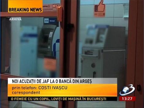 Jaf de 130.000 de euro la o bancă din Piteşti