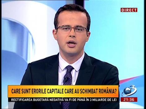 Sinteza zilei: Care sunt erorile capitale din ultimii 24 de ani?