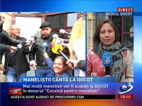 Manelişii, audiaţi la DIICOT
