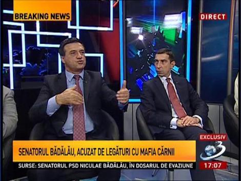 Senatorul Bădălău, la Antena 3