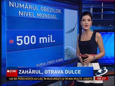 Zahărul, otrava dulce! Numărul obezilor şi al bolnavilor de diabet a crescut alarmant