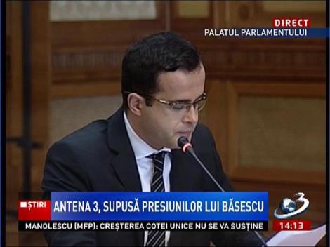 Mihai Gâdea: Postul Antena 3 supus presiunilor politice
