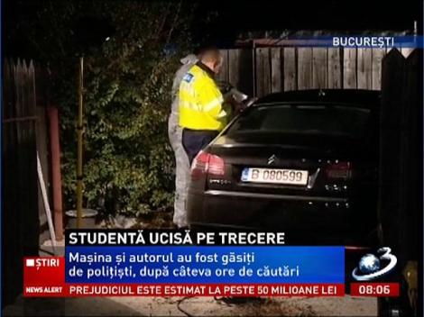 Studentă ucisă pe o trecere de pietoni din Capitală