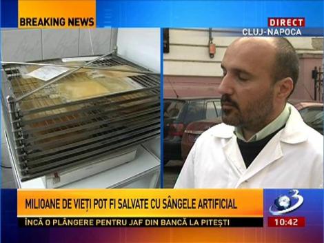 Milioane de vieţi ar putea fi salvate cu sângele artificial inventat de români