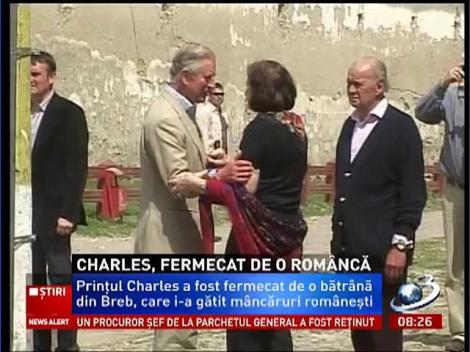 Prinţul Charles, fermecat de o româncă