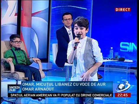 Omar Arnaout, fenomenul de la Next Star, cântă la Sinteza Zilei