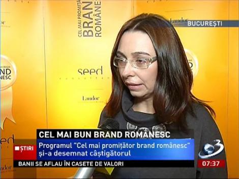 Campania "Cel mai promiţător brand românesc" şi-a desemnat marele câştigător