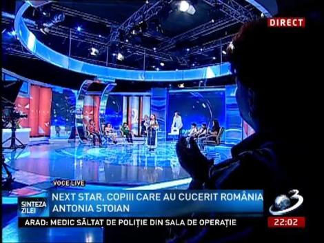 Antonia Stoian cântă la Sinteza Zilei
