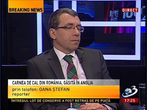 100 de minute: Carne de cal din România, găsită în Anglia