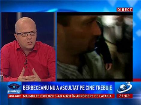 Subiectiv: Berbeceanu nu a ascultat pe cine trebuie