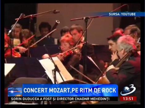 Concert Mozart, pe ritm de rock