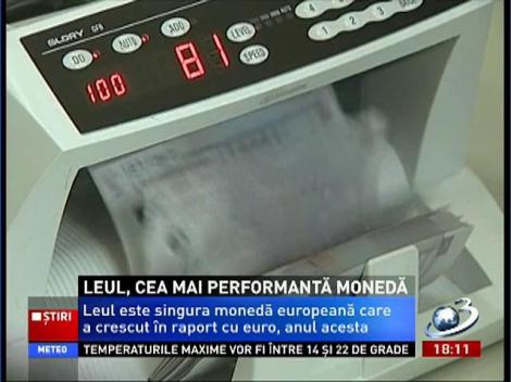 Leul, cea mai performantă monedă