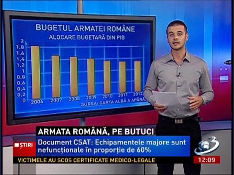 Armata Romaniei, pe butuci