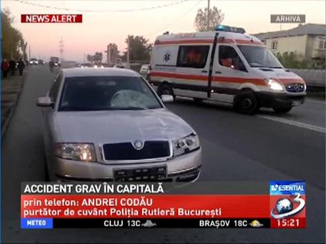 Accident grav în zona Eroilor din Bucureşti