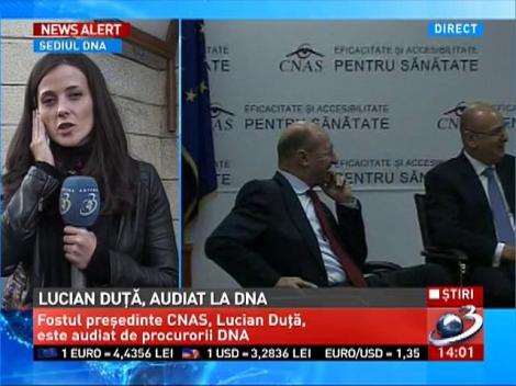 Lucian Duţă, audiat la DNA