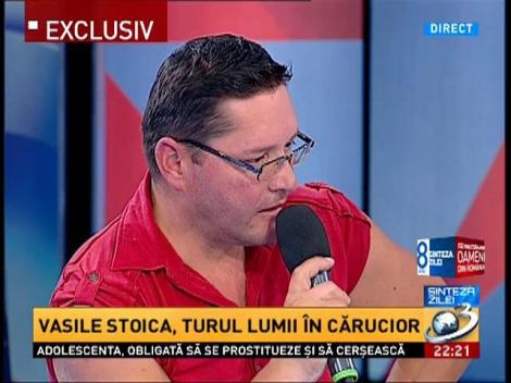 Vasile Stoica, 70.000 de kilometri în cărucior